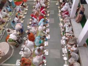 Nutritious Food for 350 widows mothers