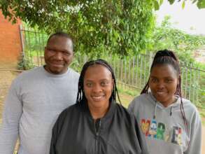 Buckley Interns with USP Bursaries Coordinator