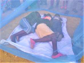 Sleeping under a net keeps children healthy