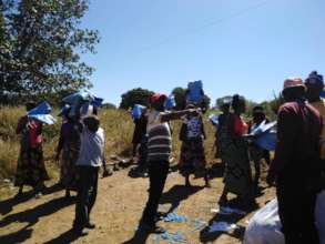 Provision of nets in rural Zambia