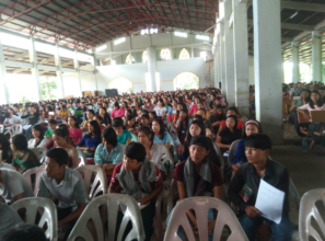 Students from four districts of Myintkyina