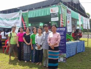 Thabyay booth in Education Fair