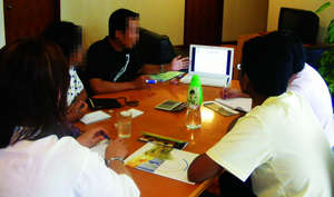 Scholarship student orientation