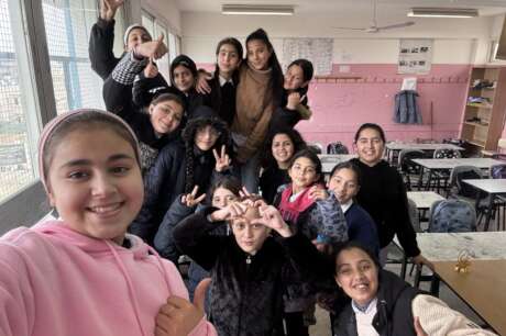 Psycho-social support for children in Palestine