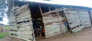 Example of temporary building needing replaced