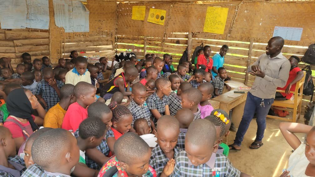Children in class
