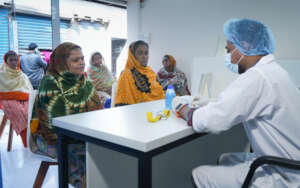 Sample collection for diagnostic tests