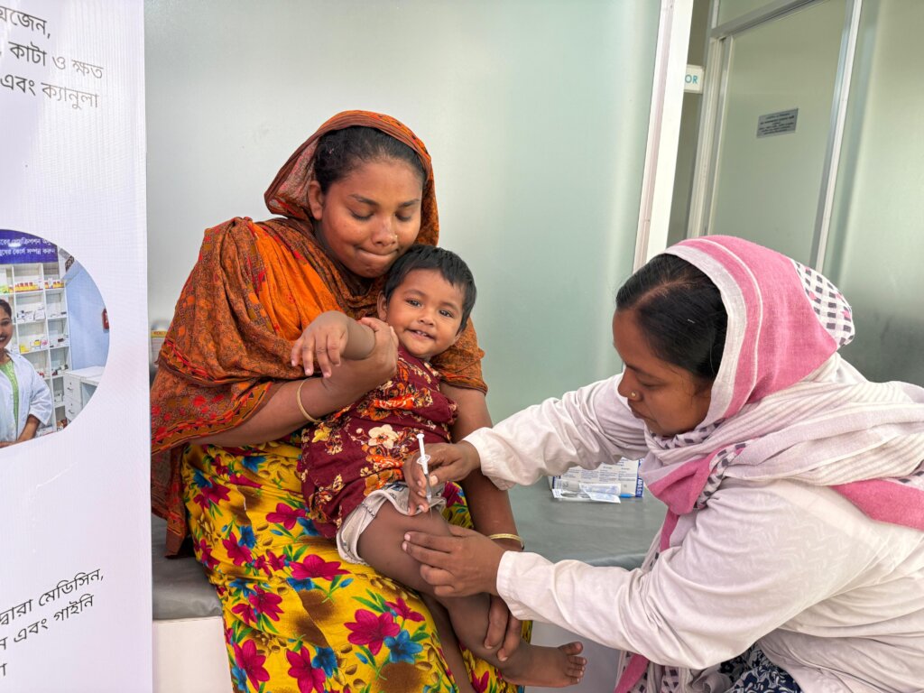 Vaccination program at SNEHO