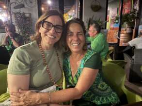 Volunteer Cinzia and Founder of Mammadu