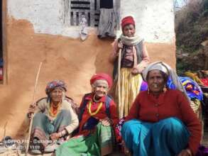 Warm clothes distribution in winter