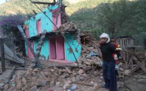 EQ affected house
