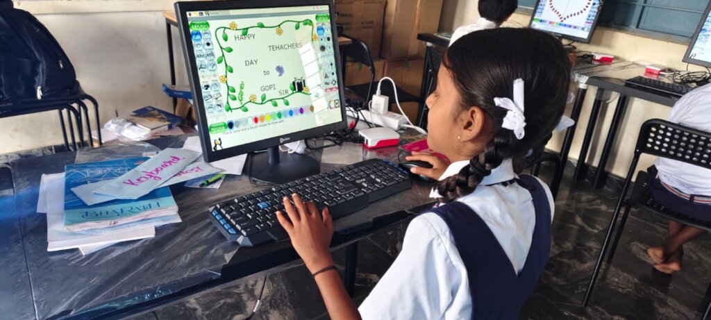Support STEM+ learning for children in rural India