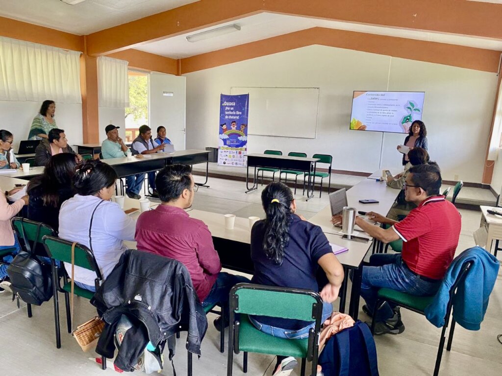 Nutricion saludable para 120 ninos en Oaxaca