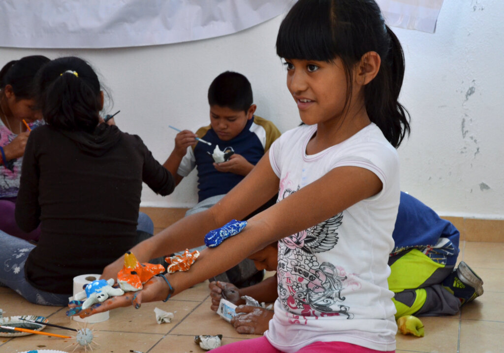 Art&Neuroscience: 250 vulnerable mexican children