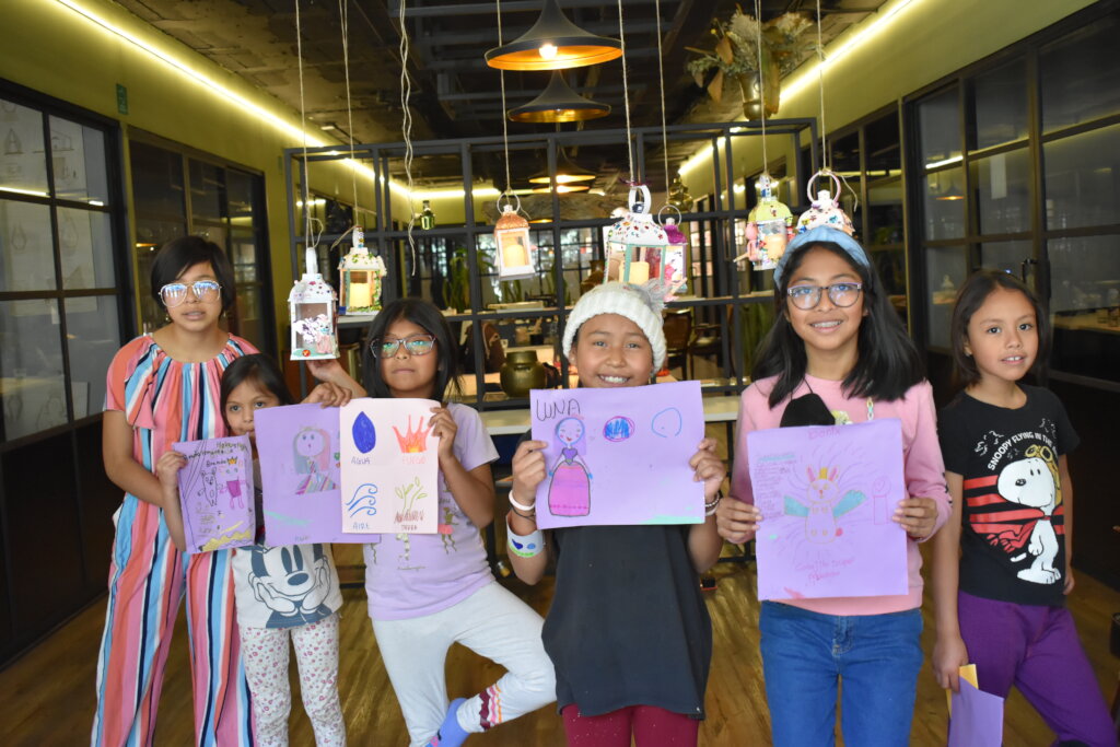 Art&Neuroscience: 250 vulnerable mexican children