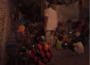 Al Fasher after a long day of heavy clashes