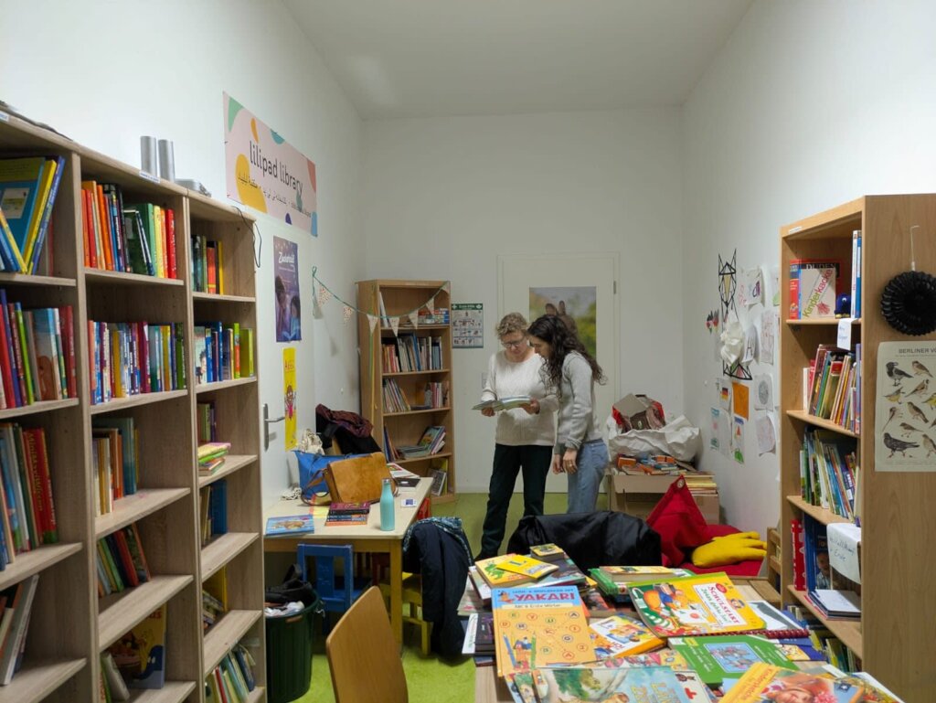Britz library's team and reorganization