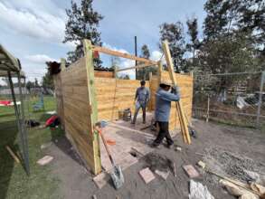 With wood we can build bigger shelters