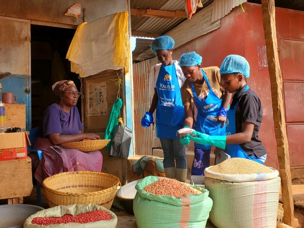 Refugees operating business