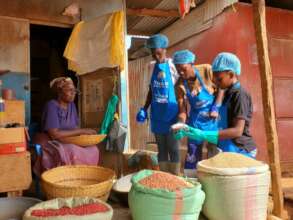 Refugees operating business