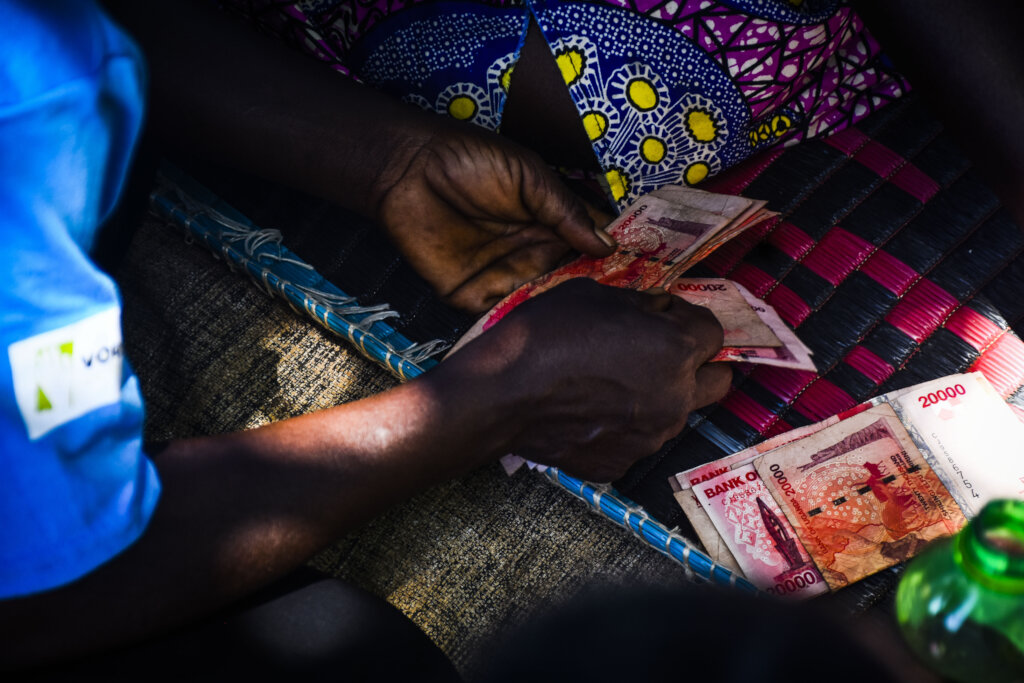 Amina received a micro loan