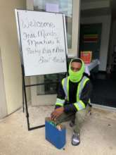 FM member Milyk picks up a care package