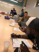 Poet Ambassadors at "Poetry & Write Night"