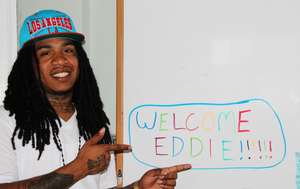 Member Eddie on the 1st day of his apprenticeship