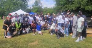 FM Members and Staff at the Cookout