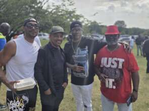 Free Minds Members at the Cookout