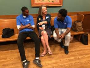 Poet Ambassadors enjoying Write Night