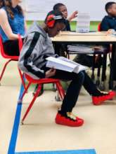 Ingenuity student w/ "Untold Story of the Real Me"