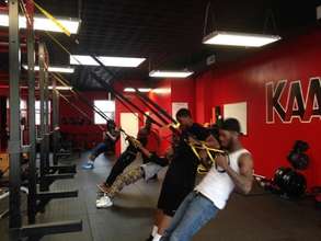 Apprentices practice physical fitness at KAAOS gym