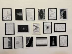 Visual artwork inspired by Free Minds poetry