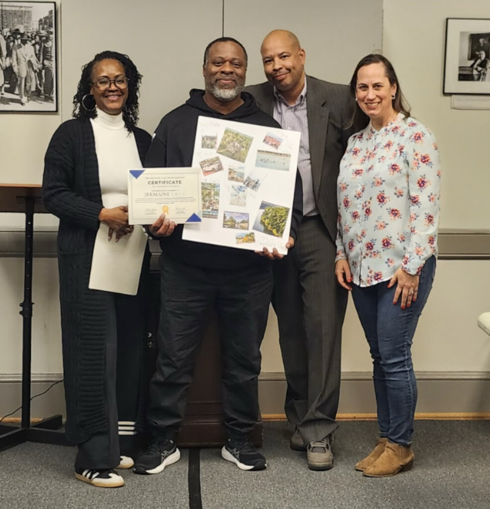 Jermaine shares his vision board