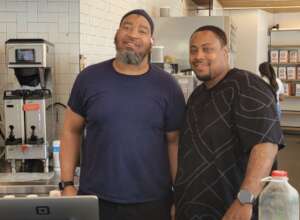 Jamal and Ronald on the job