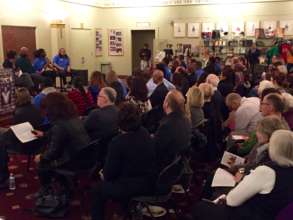 The sold out crowd at "We Can Be the Change"