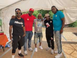 FM Poet Ambassadors lead a book club with youth