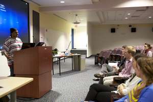 Free Minds members speak at On The Same Page at AU