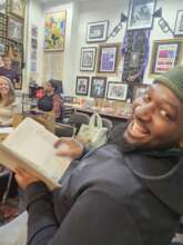 Marquee reads his poetry at orientation