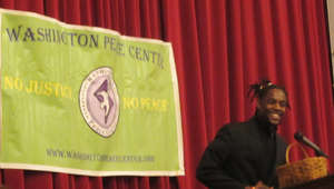 FM Reentry Coach Michael Accepts Activist Award