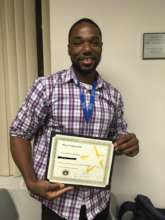 Nick won an award from DC's probation agency