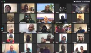 Zoom meetings with Free Minds members