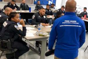 Poet Ambassador Chris offers recruits advice