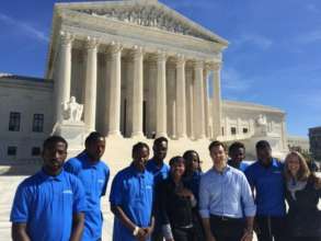 Free Minds members at the Supreme Court