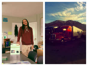 Terrell picks up a GPS for his new trucking job!