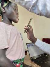 Shadia needs medical care for a mouth deformation.