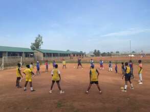Training session for match