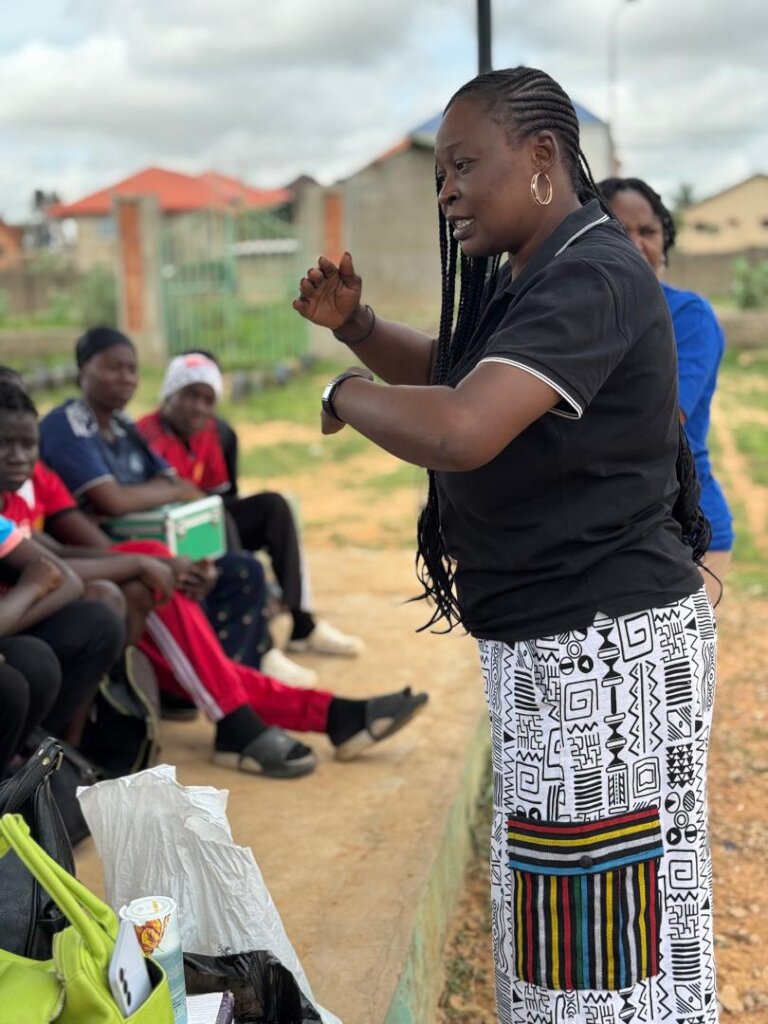 During our Menstrual Hygiene week