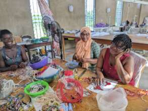 The Mamas craft jewelry & ornaments in the FTZ